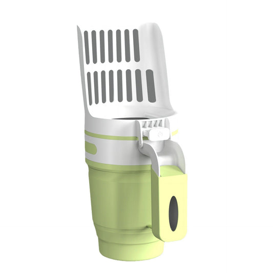 Upgrade Widen Cat Litter Shovel Scoop with Refill Bags Large Cat Litter Box Self Cleaning Cat Waste Bin System Pet Supplies Pet Products