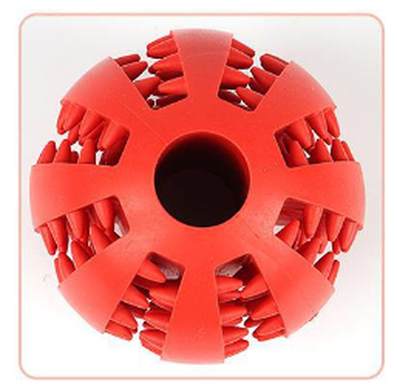 Dog Toy Pet Supplies Food Dropping Ball Dog Chewing Bite-Resistant Teether Ball