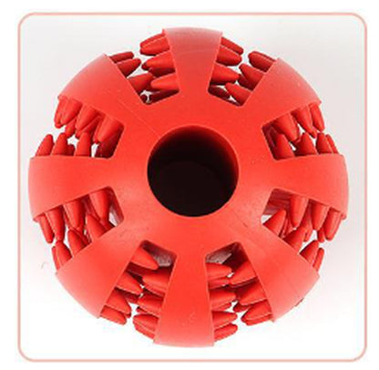 Dog Toy Pet Supplies Food Dropping Ball Dog Chewing Bite-Resistant Teether Ball