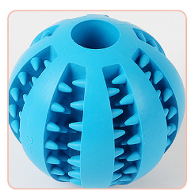 Dog Toy Pet Supplies Food Dropping Ball Dog Chewing Bite-Resistant Teether Ball