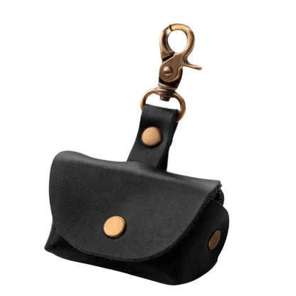 Portable Dog Collar Sturdy Pendant Leather Rings Holder Fashion Accessory for Special Occasions Daily Casual Use